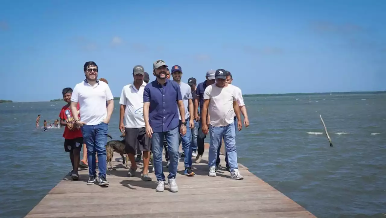 300 pescadores cuentan con nuevo muelle en la ciénaga de Mallorquín