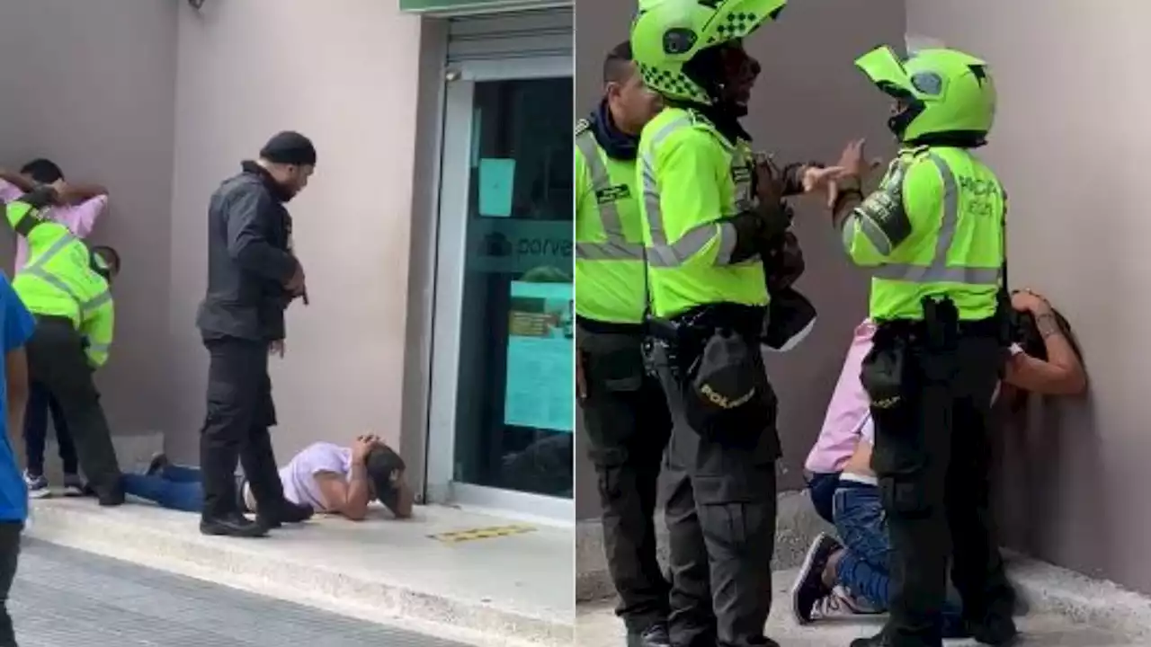 Capturan a presuntos fleteros en el centro de Barranquilla