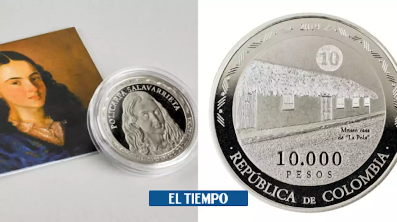 Ya disponible la moneda de $10.000 inspirada en Policarpa Salavarrieta