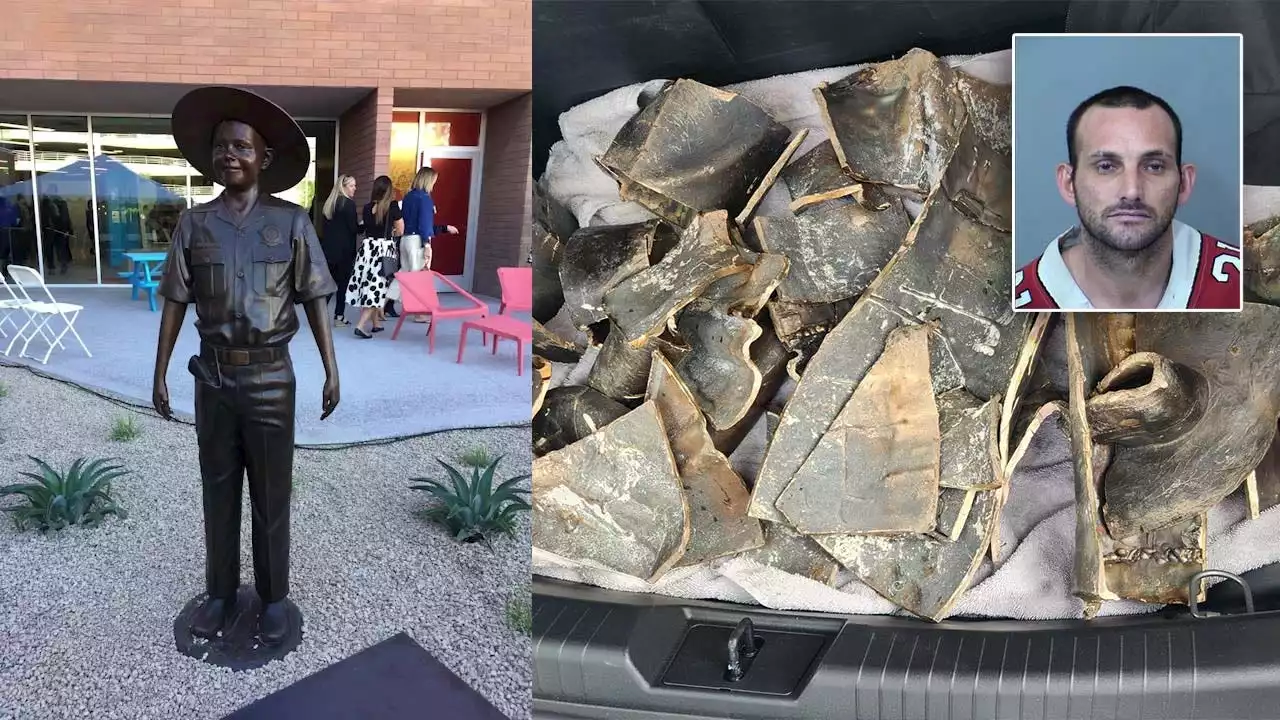 Statue of Arizona boy who inspired Make-A-Wish Foundation's creation found destroyed