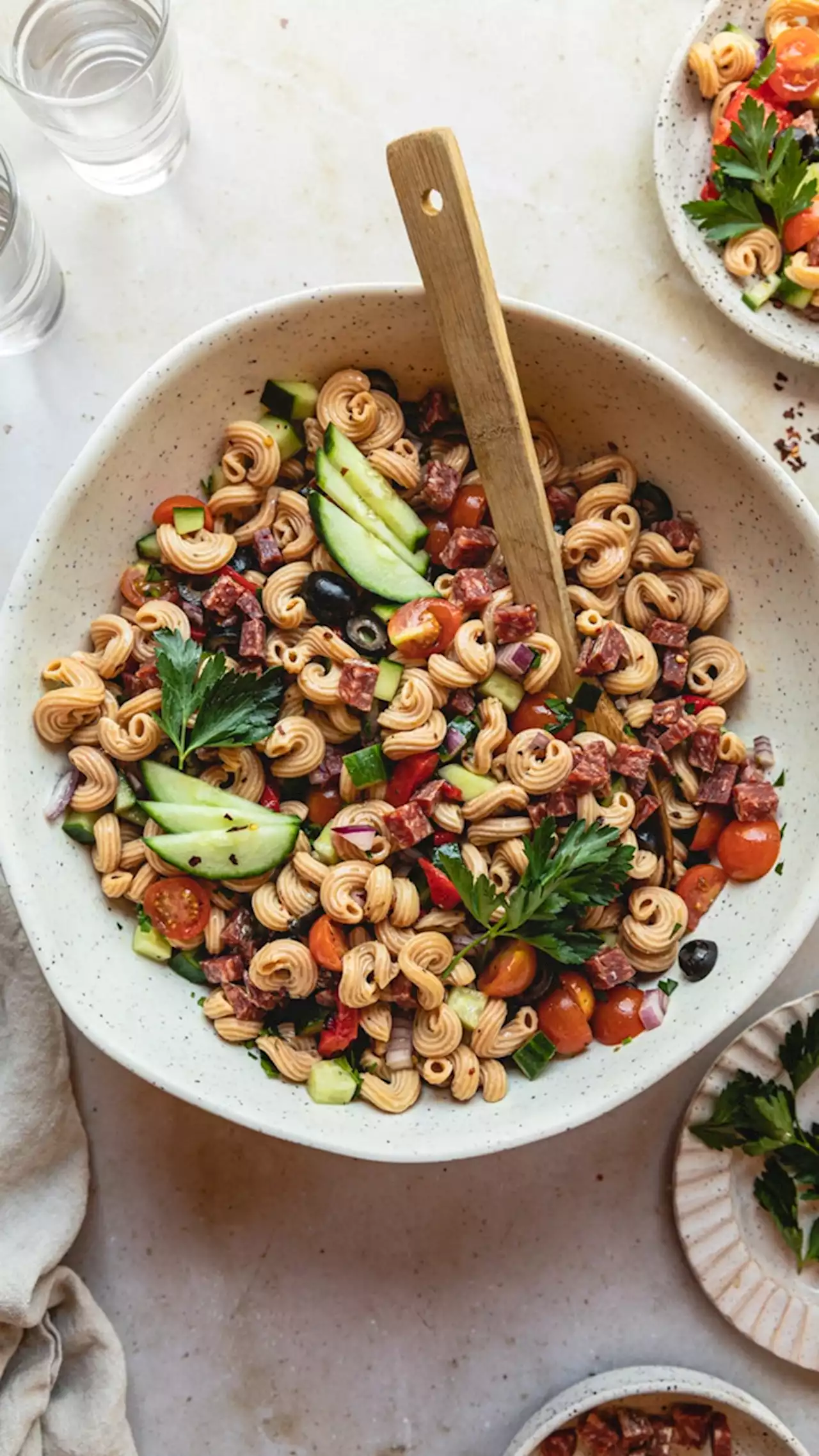 Low-carb Italian pasta salad: Try the recipe