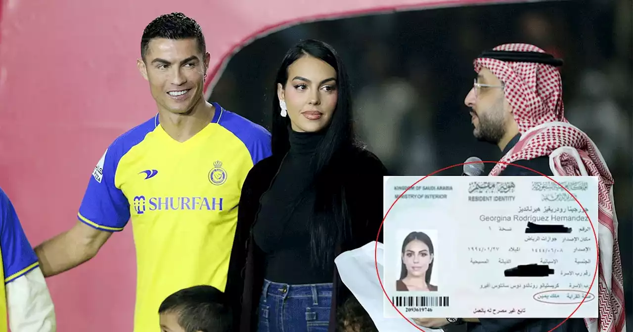 Georgina Rodríguez será la esclava de Cristiano Ronaldo en Arabia Saudita por esta razón