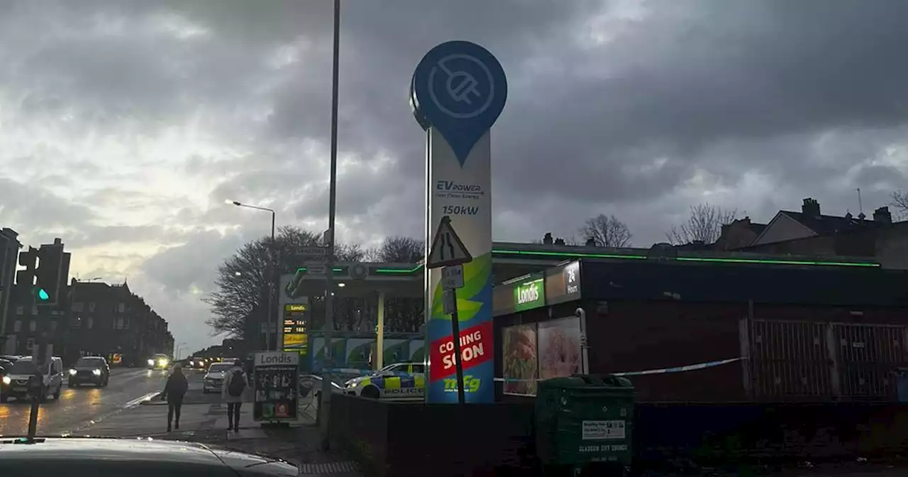 Police swarm Dennistoun BP garage following early morning robbery