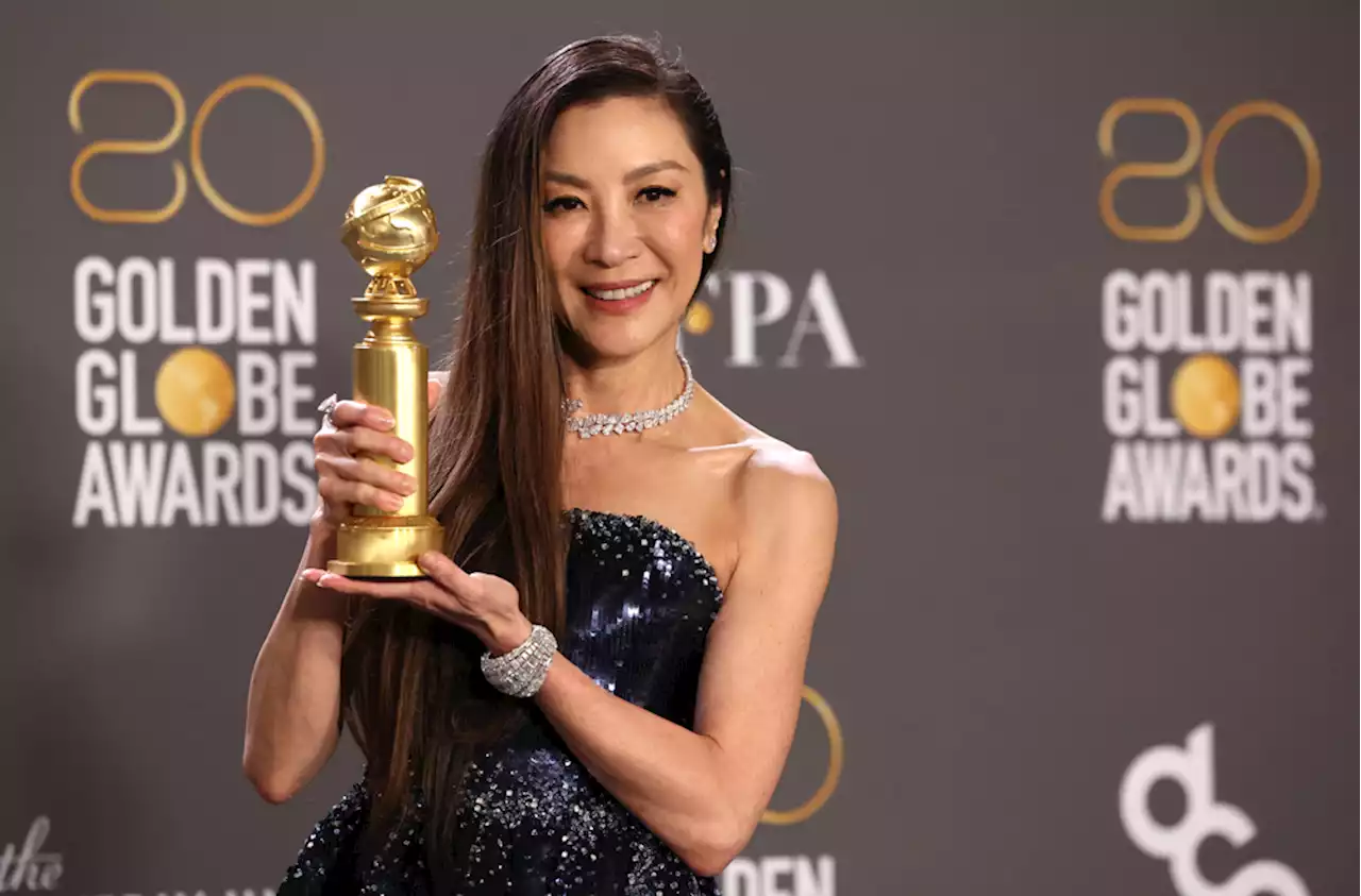 Michelle Yeoh wins Best Actress at Golden Globes, showcases humor and heart in acceptance speech