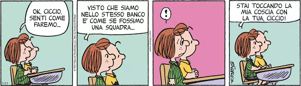 Peanuts 2023 gennaio 11 - Il Post