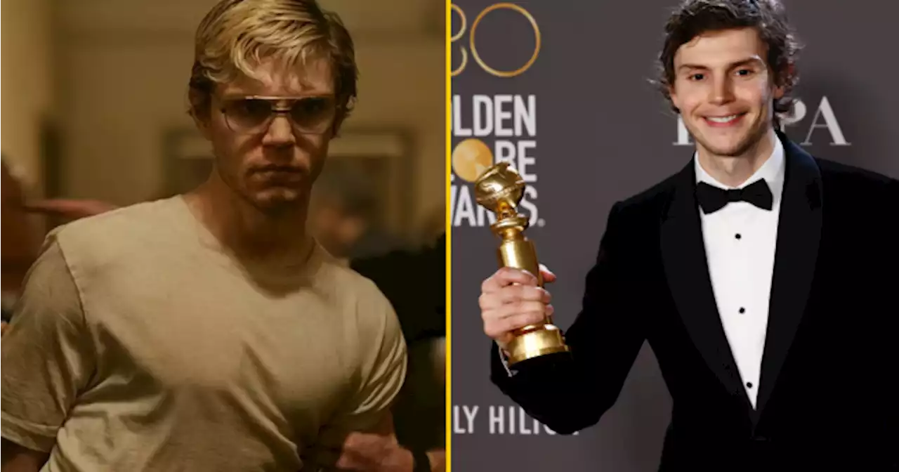 Evan Peters makes understandable Jeffrey Dahmer portrayal admission as he wins Golden Globe | JOE.ie