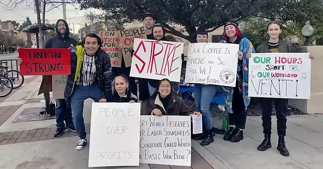 Tucson Starbucks workers strike over unfair labor practices