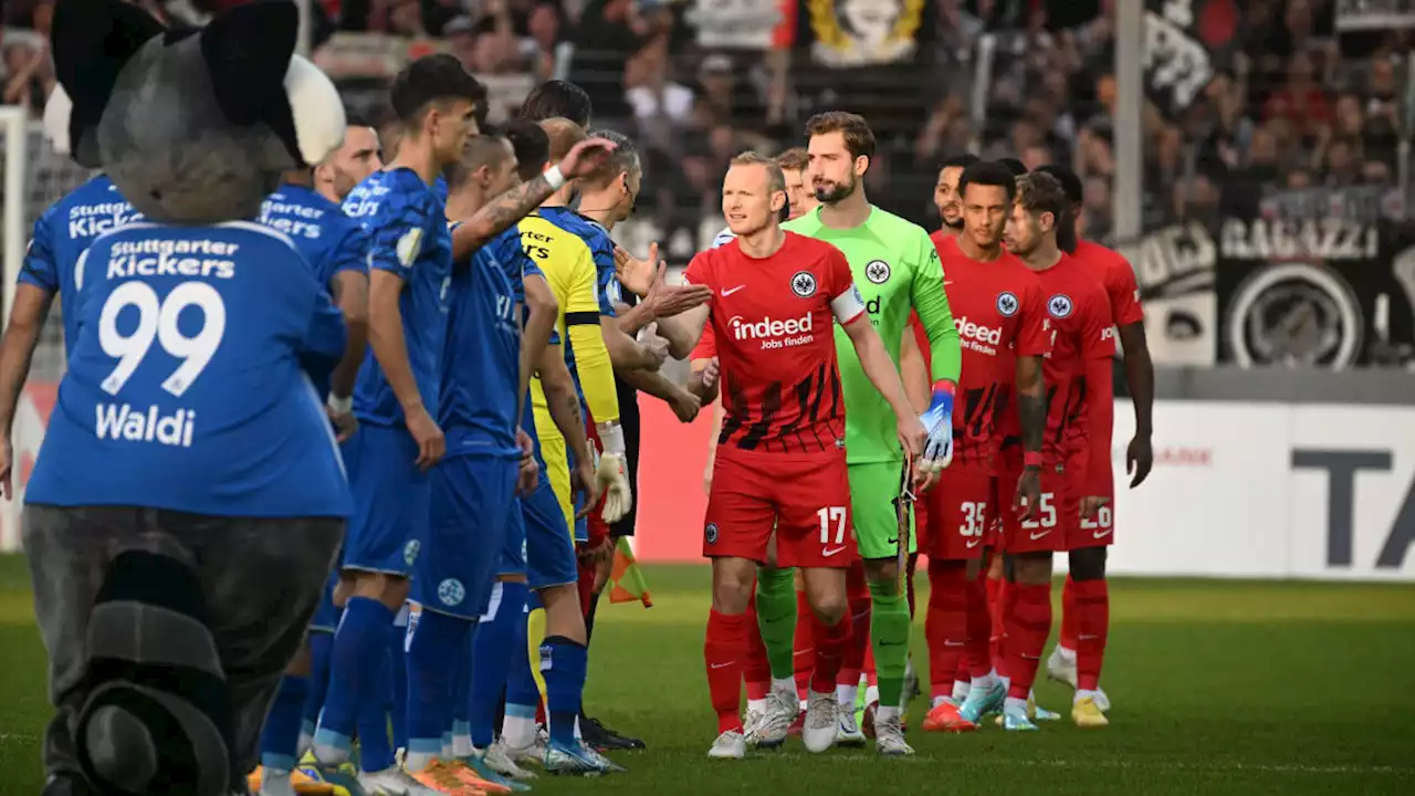 Eintracht überlässt Stuttgarter Kickers DFB-Pokal-Einnahmen