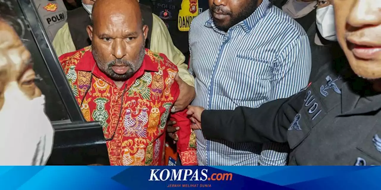 Ditangkap KPK, Berikut Kasus yang Menjerat Lukas Enembe