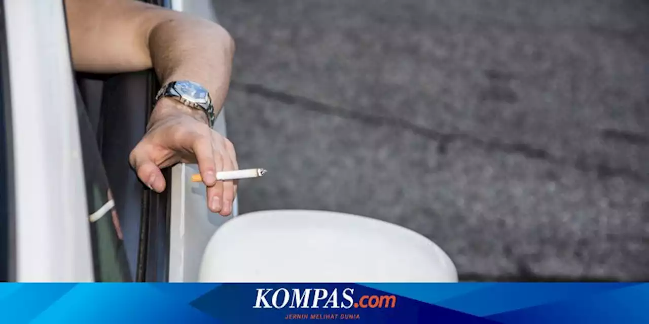 Masih Nekat Merokok Sambil Berkendara, Bisa Kena Denda Rp 750.000