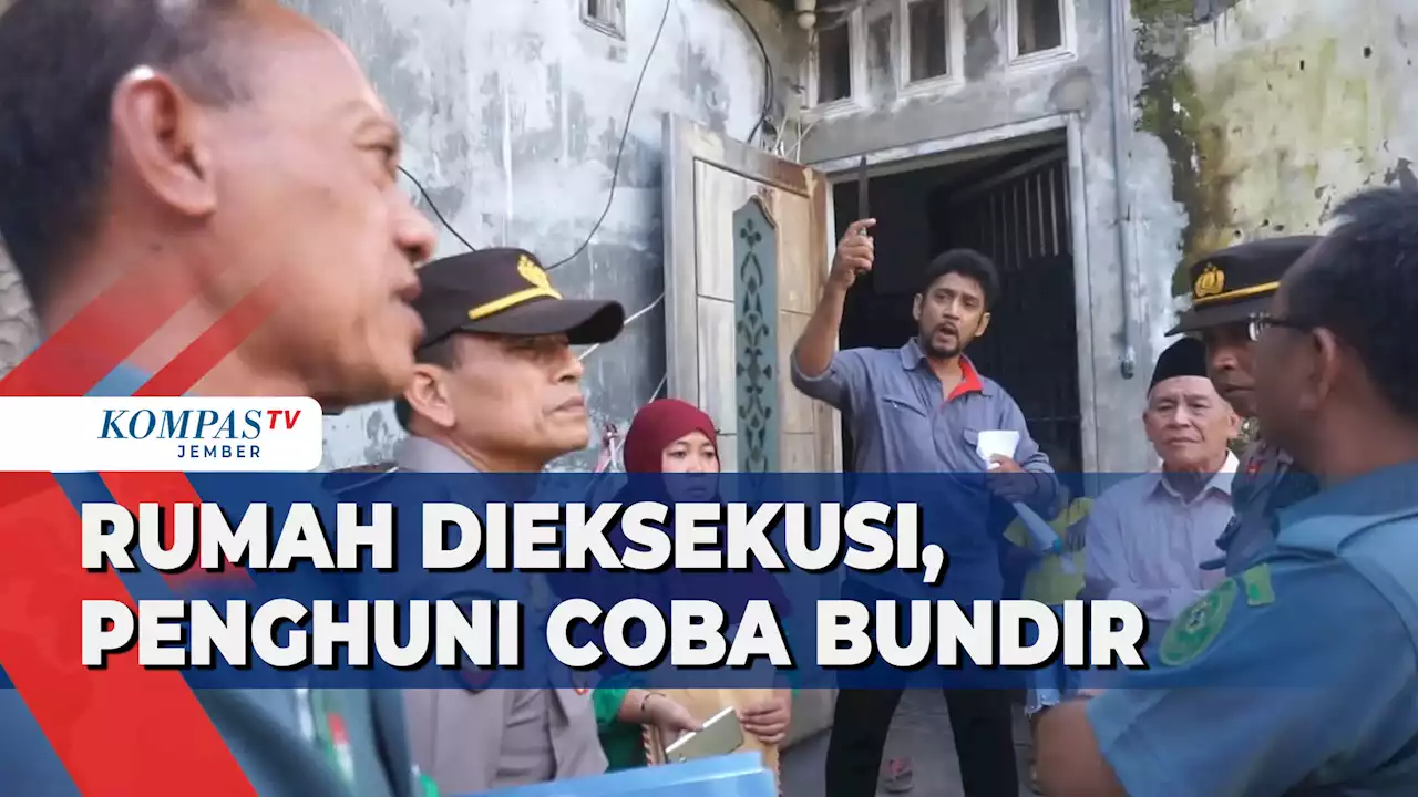 Penghuni Ancam Bunuh Diri, Juru Sita PN Jember Batal Eksekusi Rumah