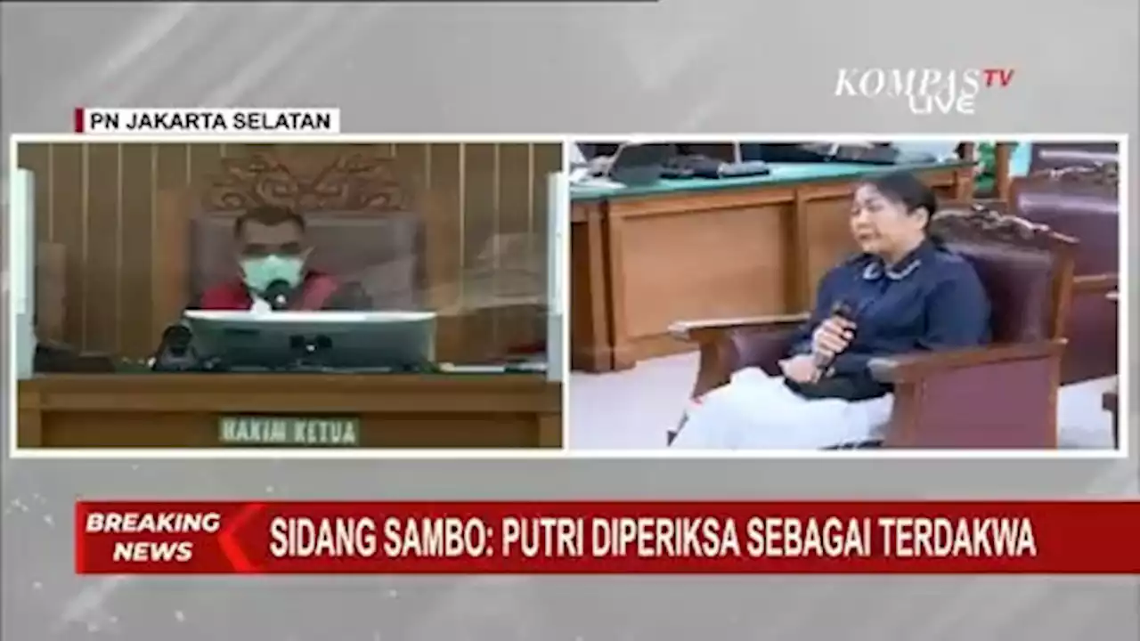 Ditanya Hakim soal Kedatangan Ricky Rizal & Kuat Ma ruf, Putri Candrawathi: Saya Tidak Memerintahkan