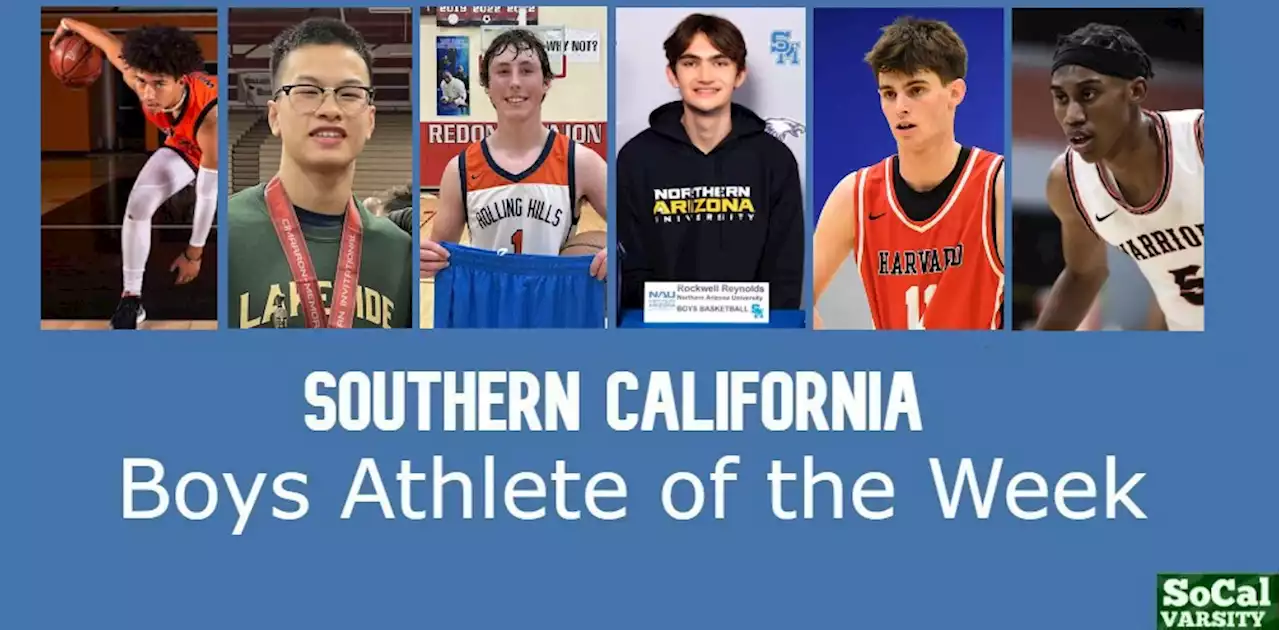 VOTE: Southern California Boys Athlete of the Week, January 13