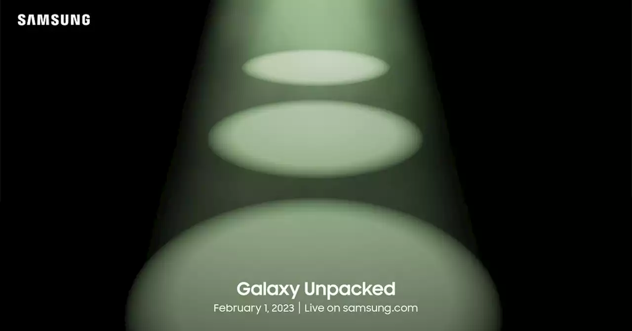 Galaxy Unpacked 2023 de Samsung aura bien lieu le 1er février à San Francisco