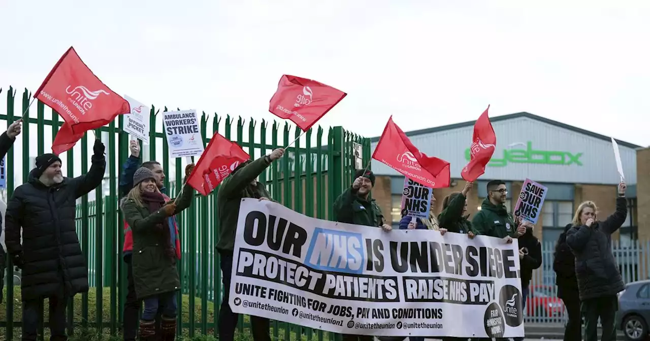 Paramedics go on second wave of strikes across Greater Manchester in pay row