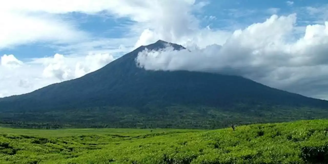 Gunung Kerinci Jambi Masih Semburkan Abu Tebal Setinggi 400 Meter Hingga Sore Ini | merdeka.com