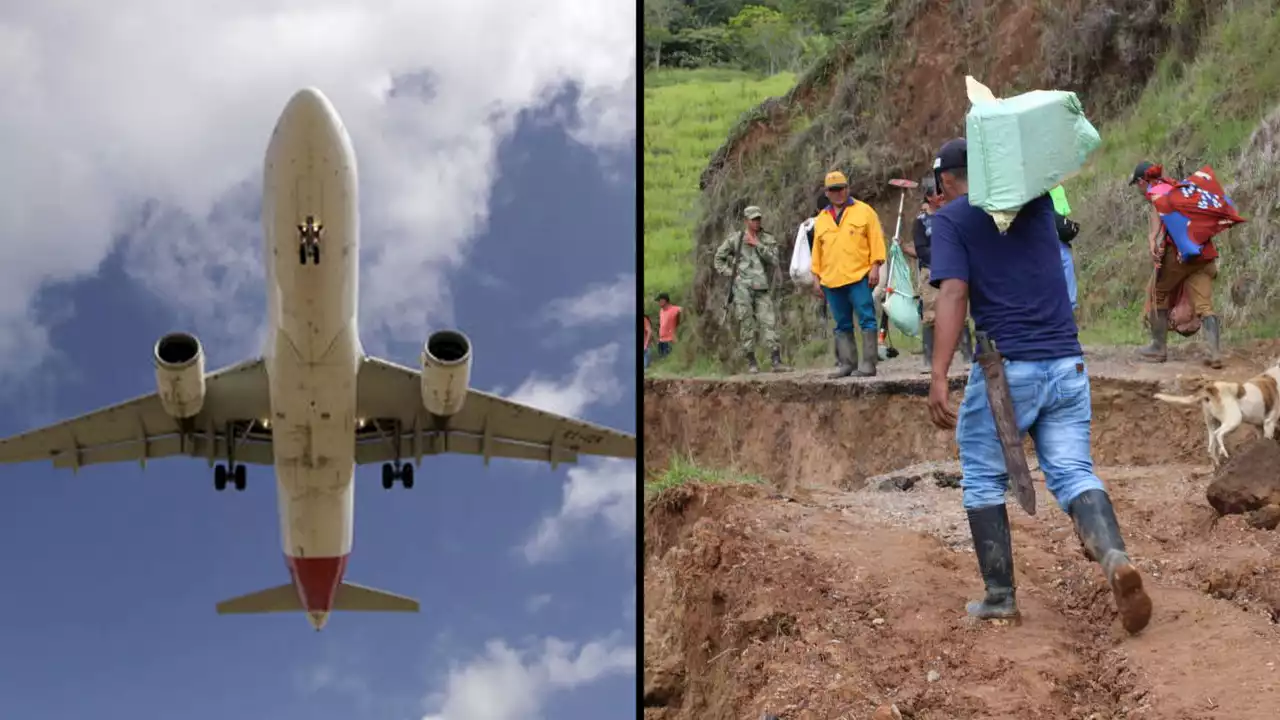 Aeronáutica Civil confirmó que habrá vuelos humanitarios en Rosas (Cauca)