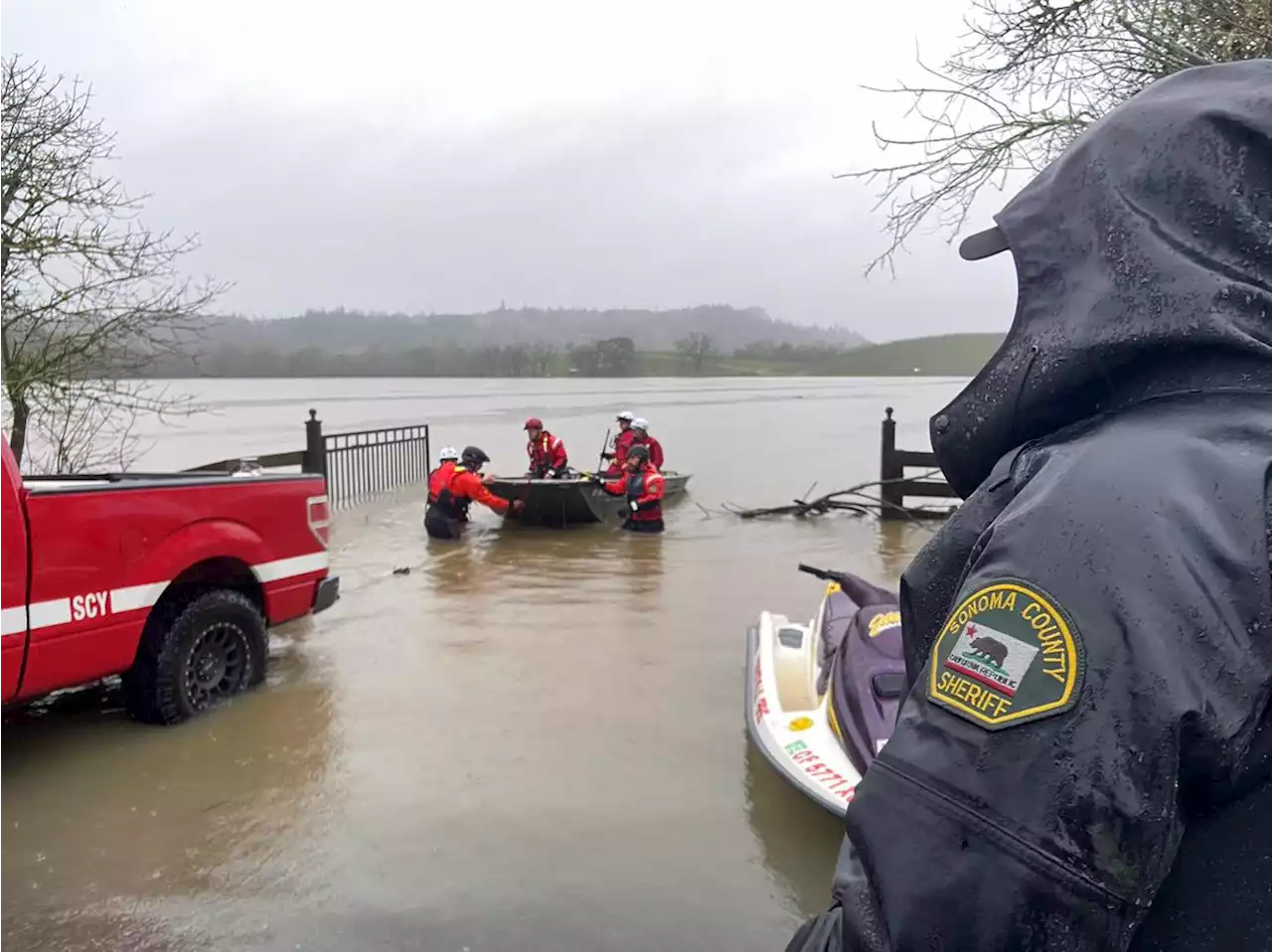 Woman Found Dead in Car Submerged in North Bay Floodwaters