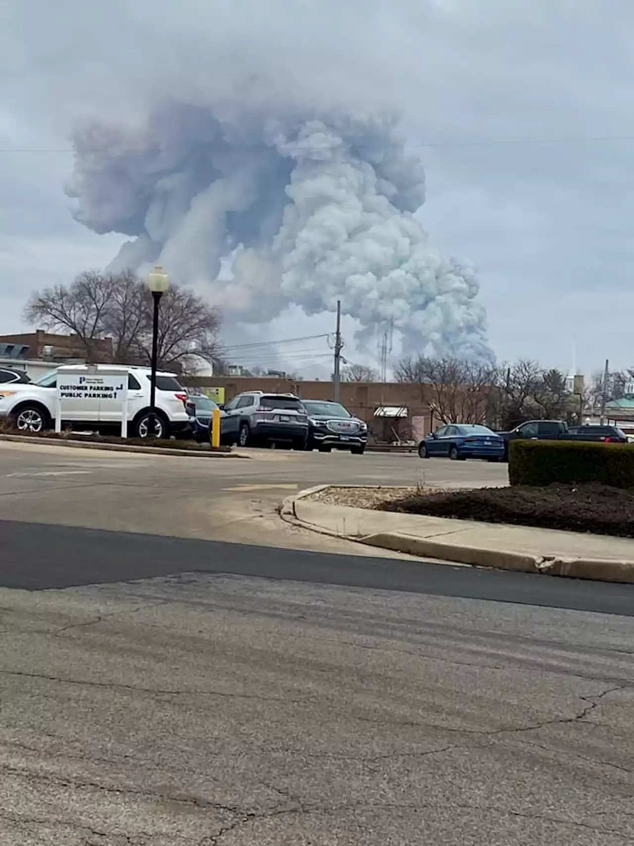 Officials Urge LaSalle Residents Not to Touch Green Substance Released During Fire at Chemical Plant