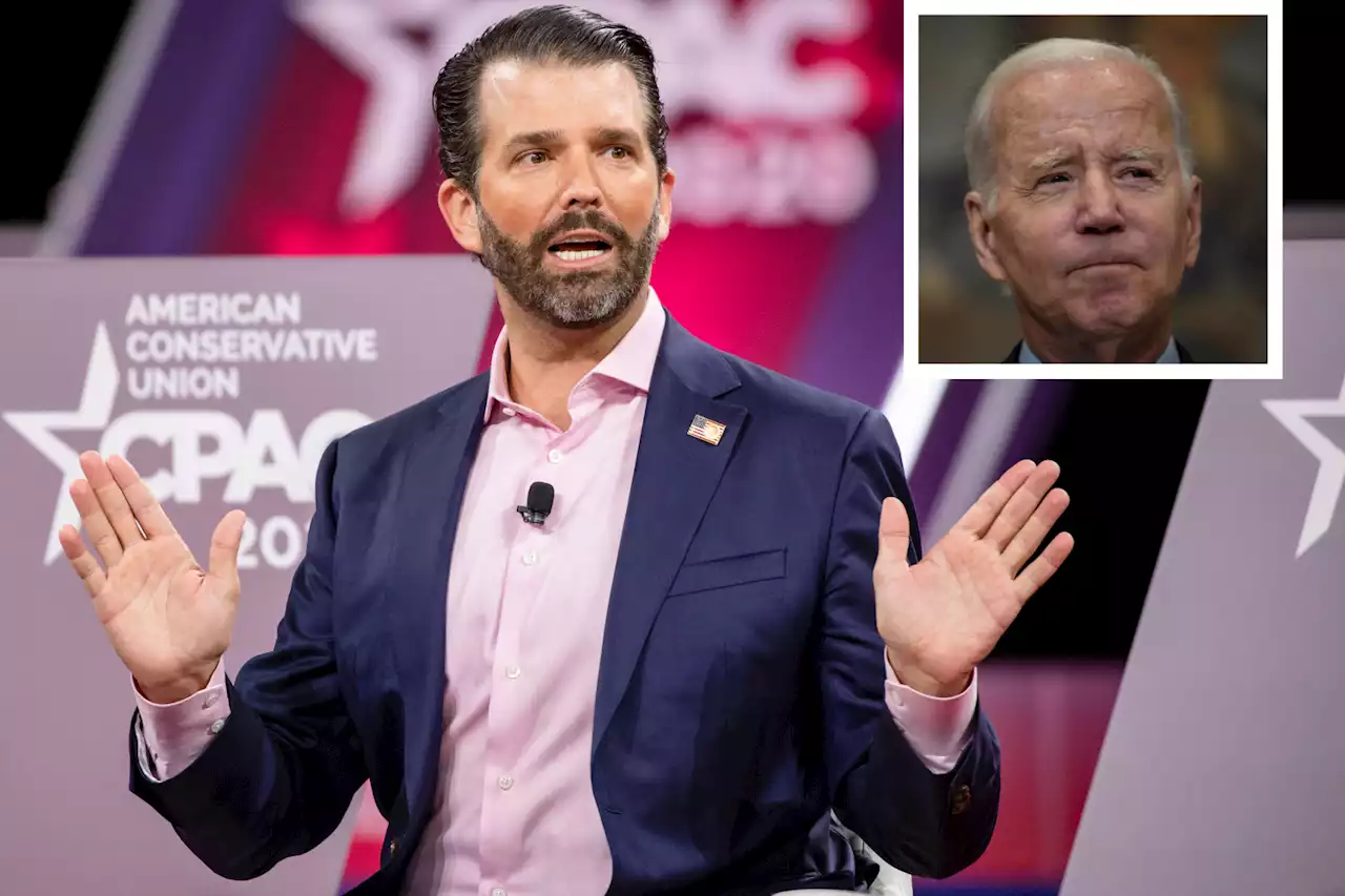 Donald Trump Jr. demands investigation into Biden over classified docs