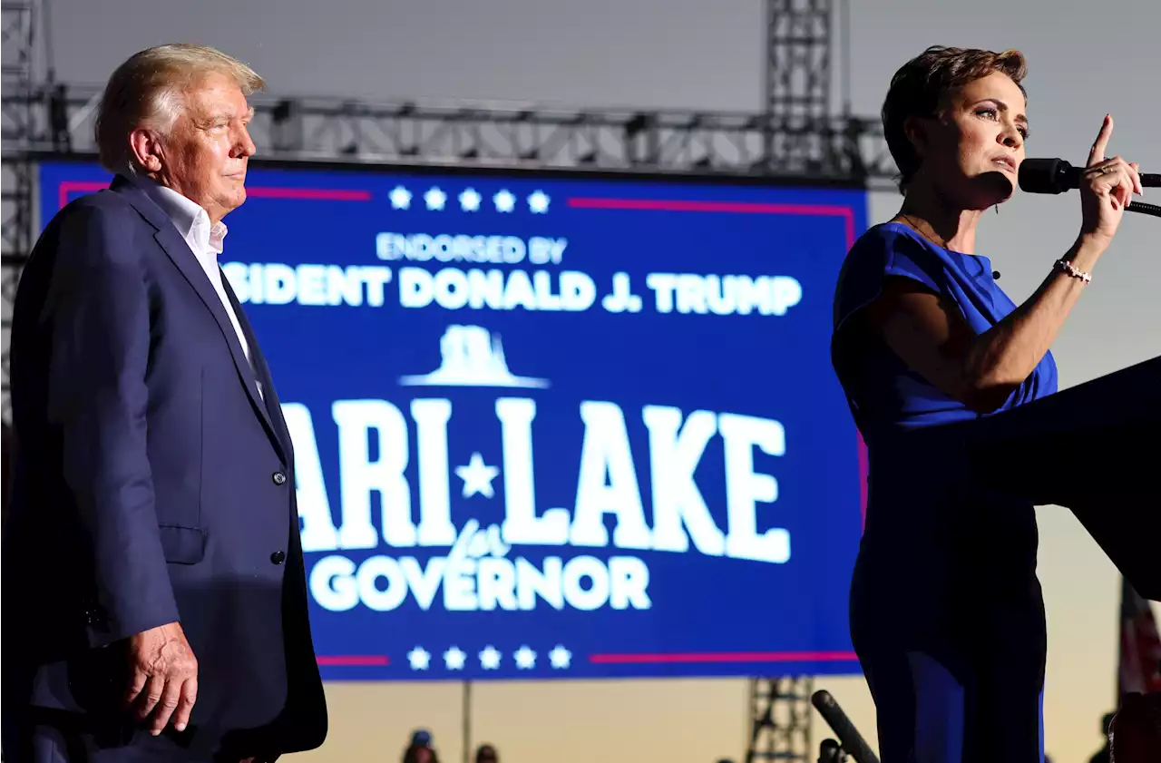 Kari Lake calls on Donald Trump's help to overturn election result