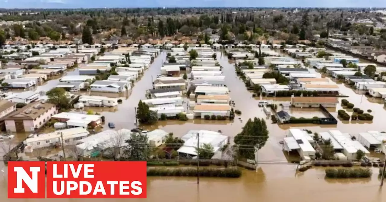 California Storm Live: Search resumes for boy swept away by floodwaters