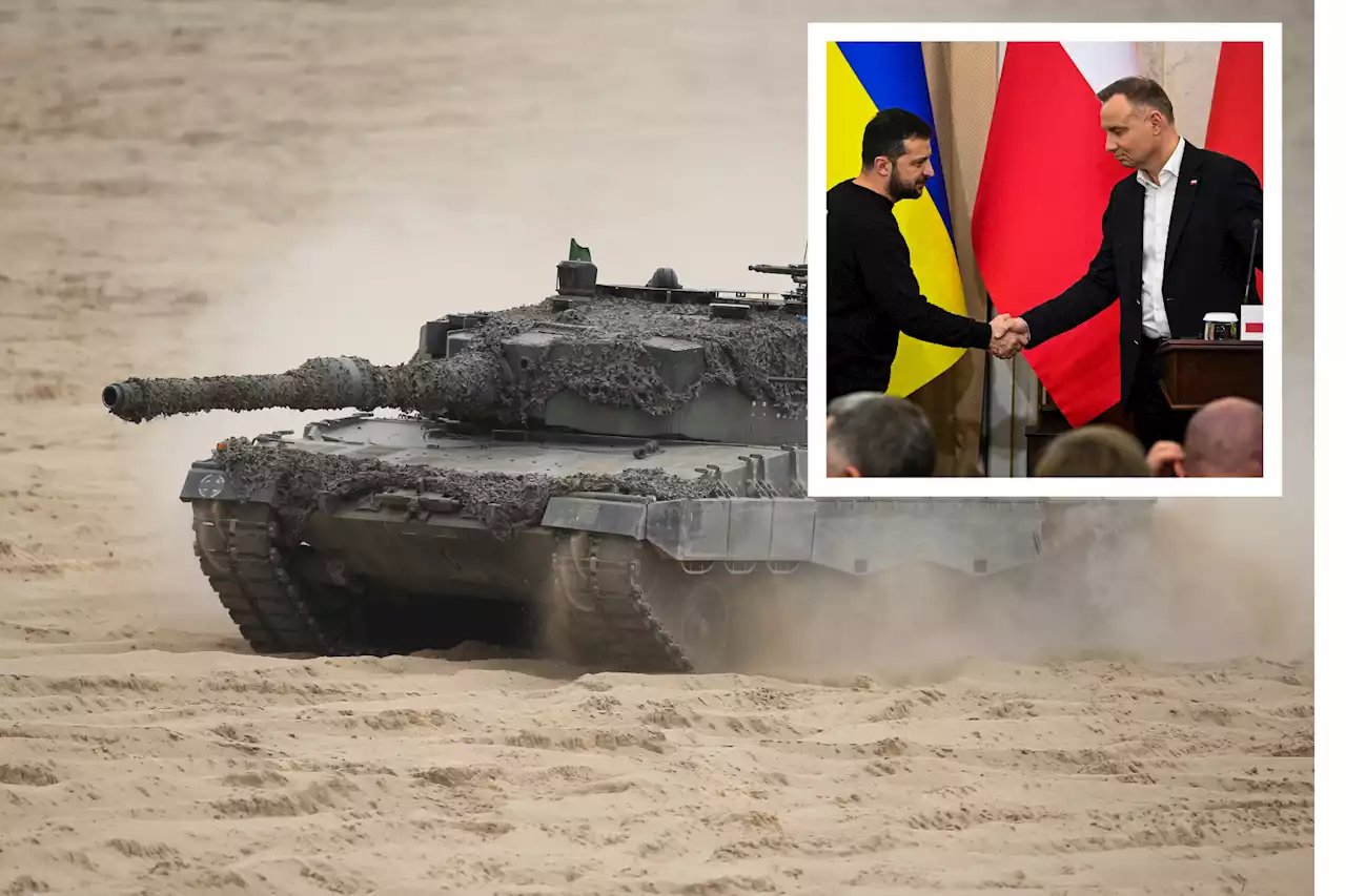 Ukraine's massive arsenal of Western tanks grows as Russia advances