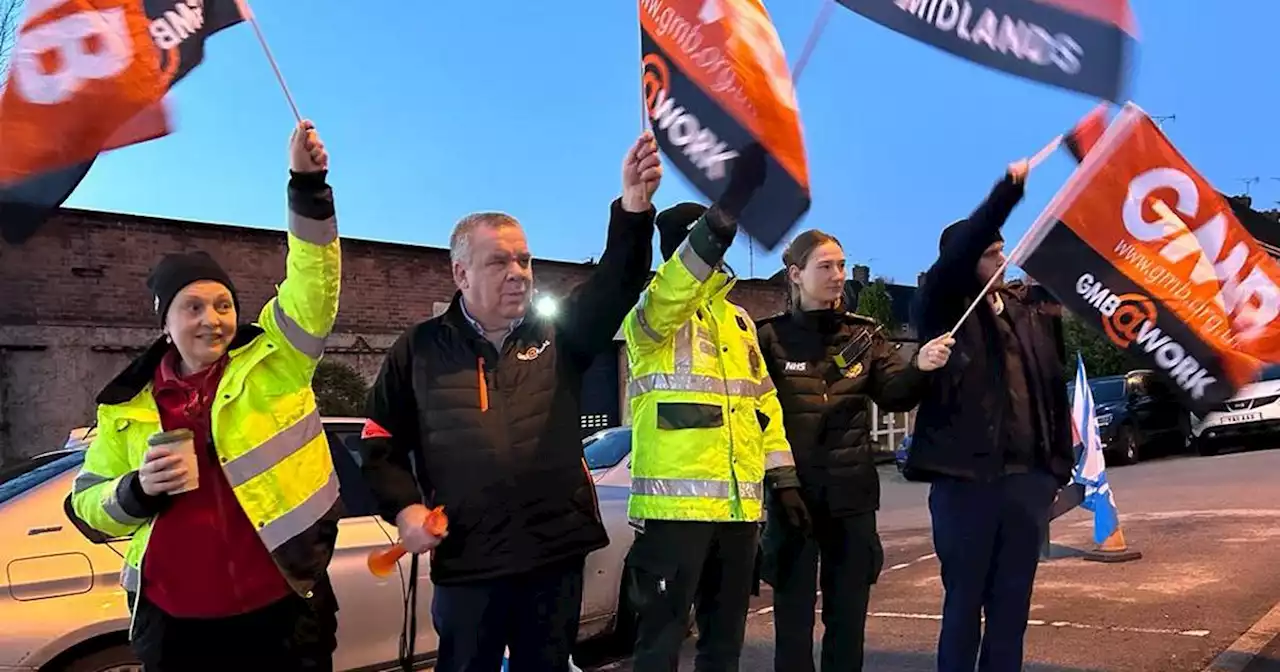 Live updates as Nottinghamshire ambulance staff strike over pay