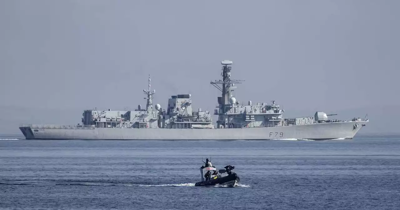 Royal Navy tracking Russian missile frigate in North Sea