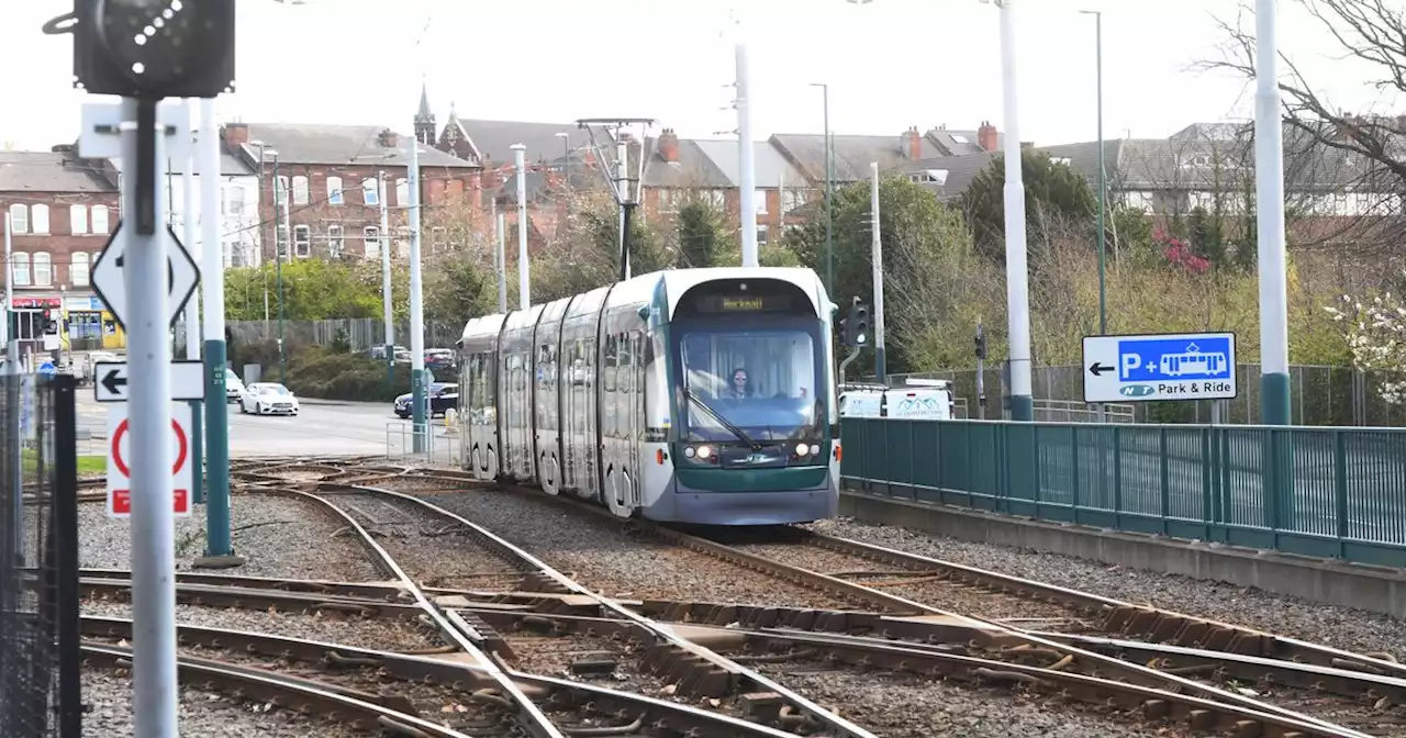 Updates as 'police incident' disrupts Nottingham tram services