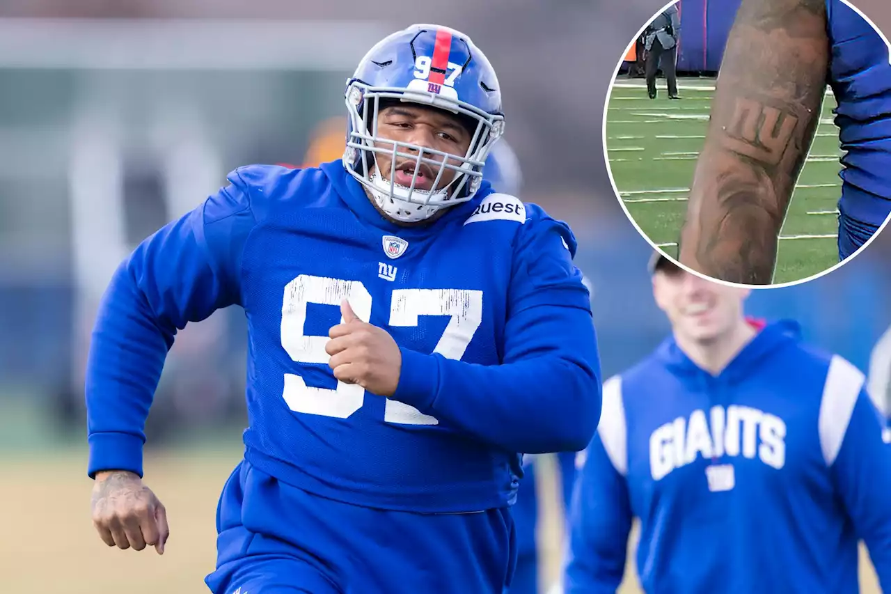 Dexter Lawrence hopes to keep Giants’ tattoo intact with massive new deal