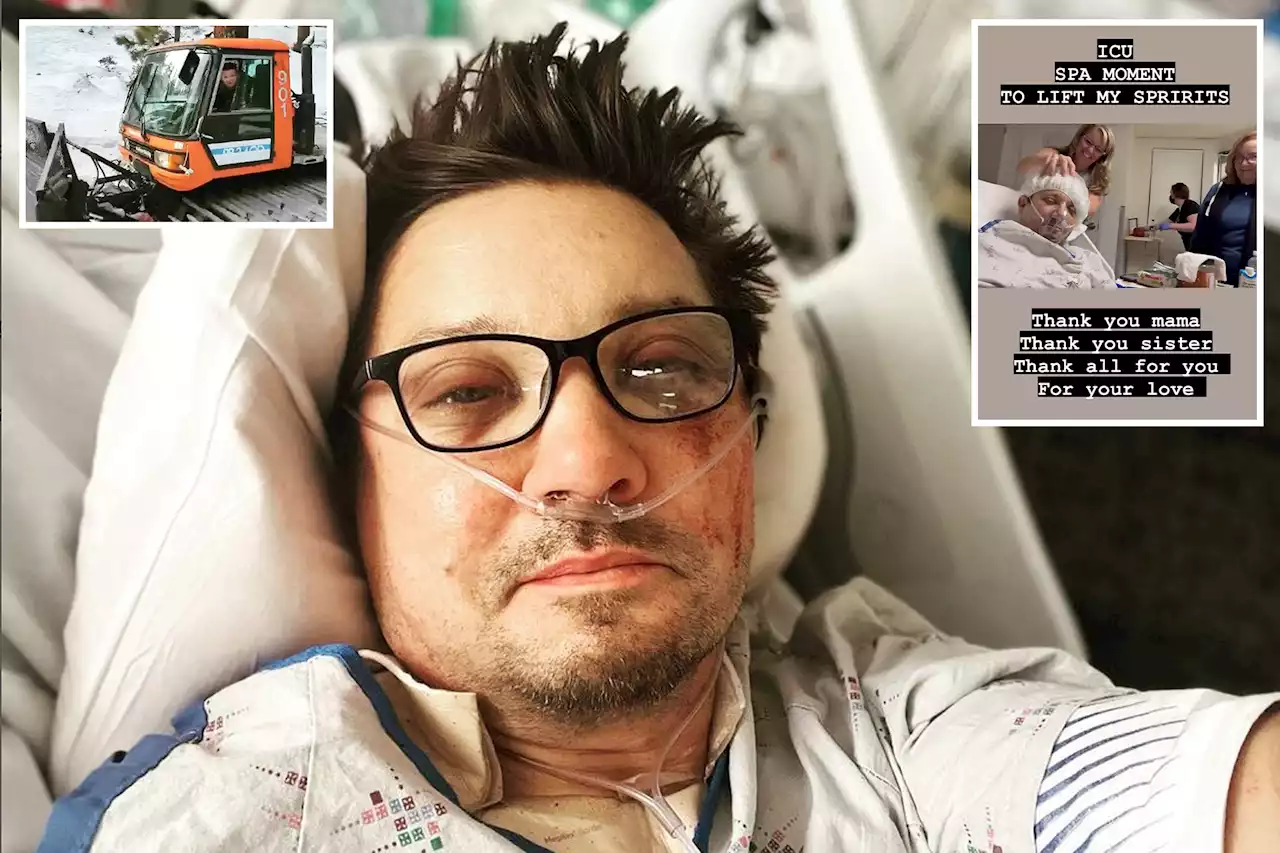 Jeremy Renner’s sister gives update after snowplow accident: ‘He’s a fighter’