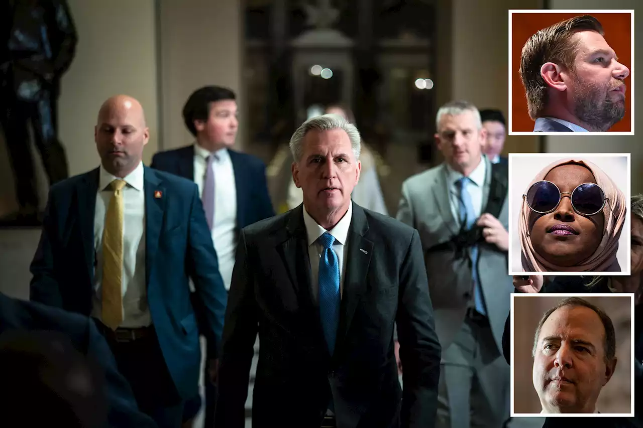 Kevin McCarthy confirms House panel boot for Schiff, Swalwell and Omar