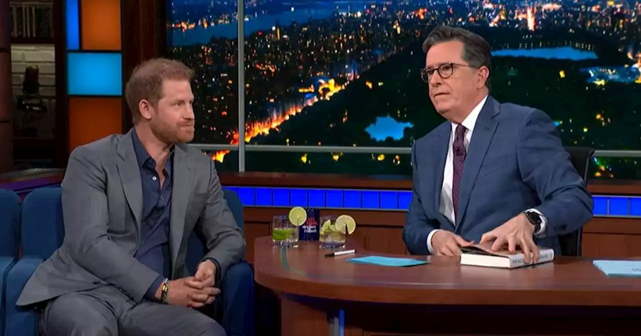 Prince Harry downs tequila shots in TV interview as bombshell book breaks record