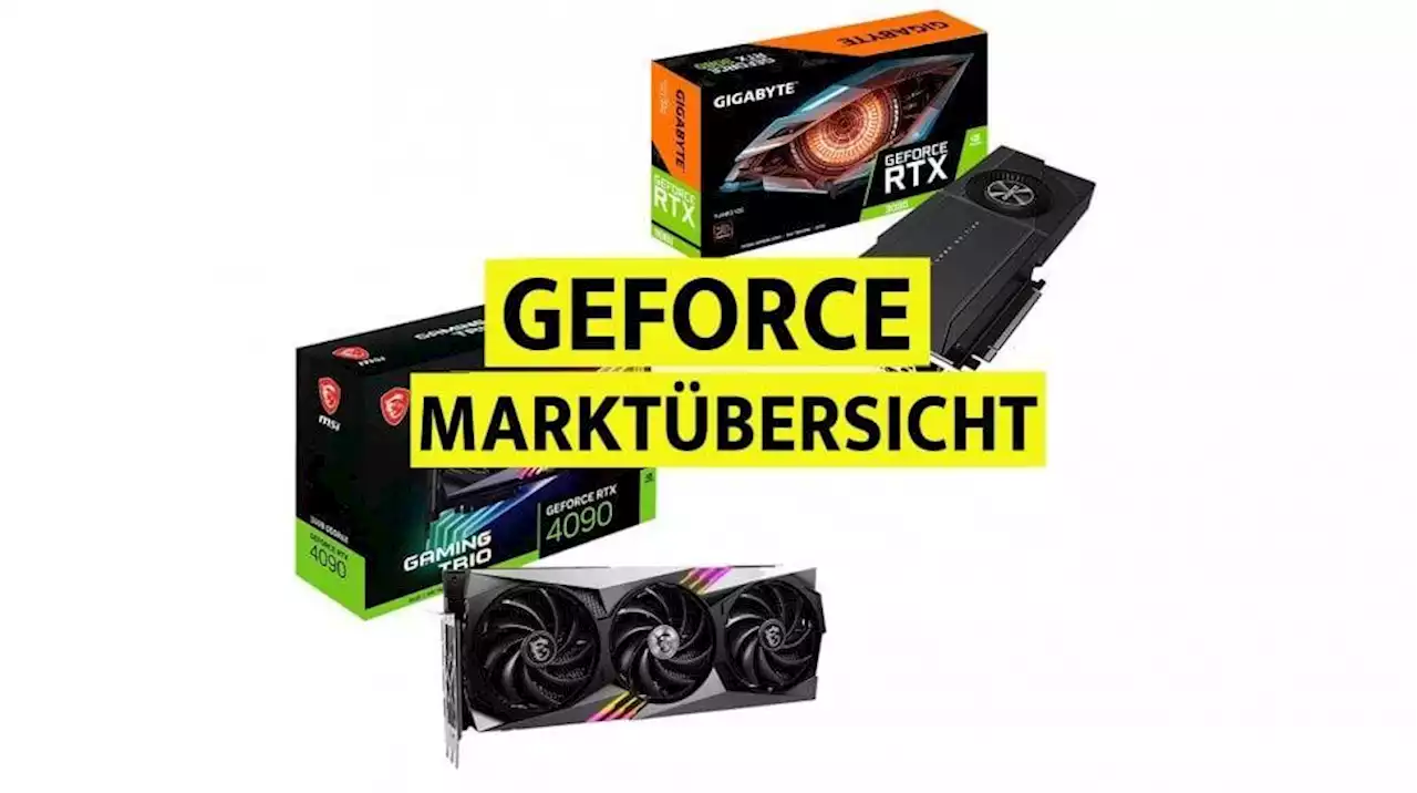 Grafikkarte kaufen: Geforce-Preise sinken, RTX 4070 Ti nach Launch zur UVP erhältlich