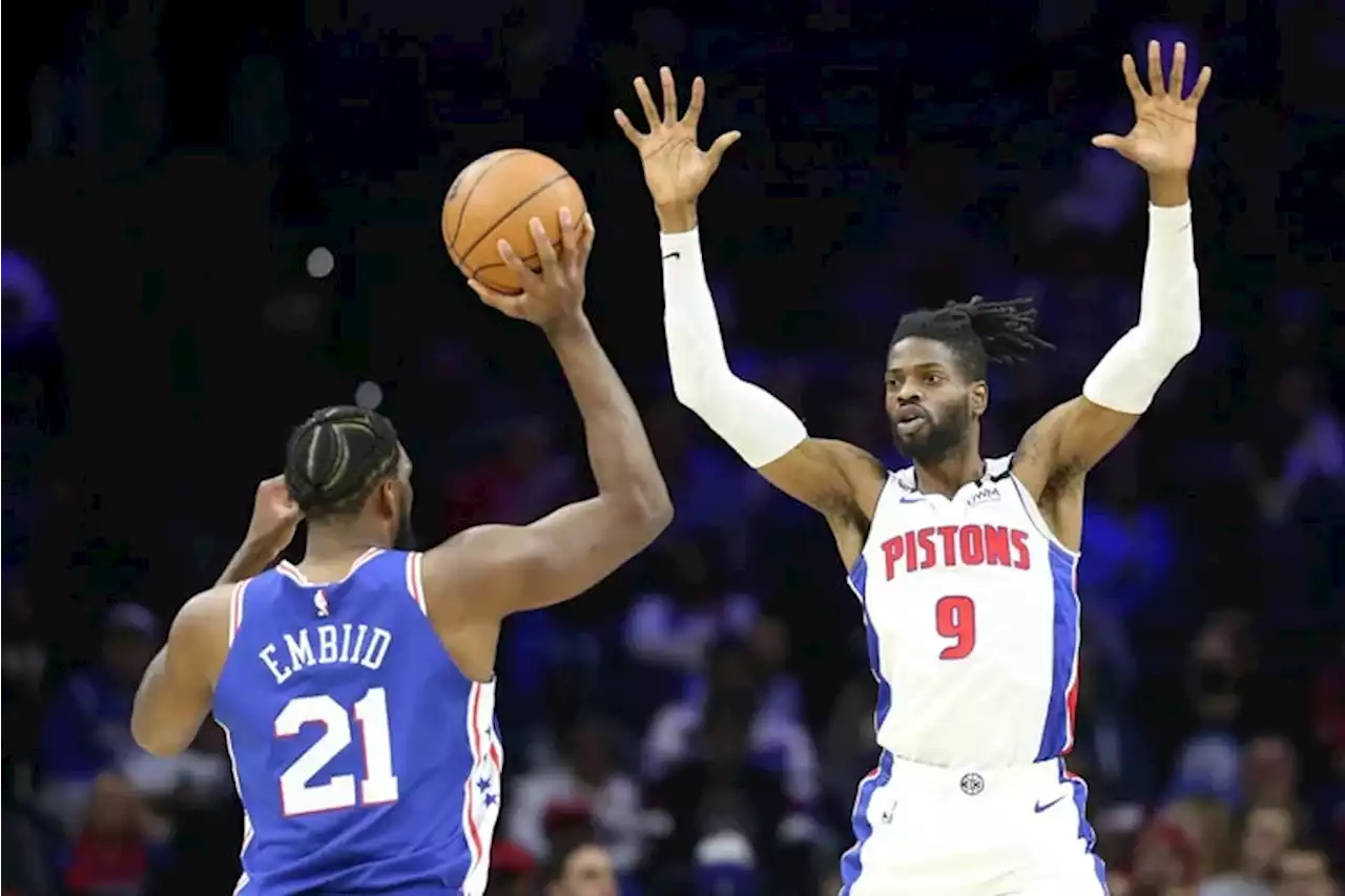 Pistons’ Nerlens Noel says he takes pride in helping Sixers’ Joel Embiid develop into a future Hall of Famer