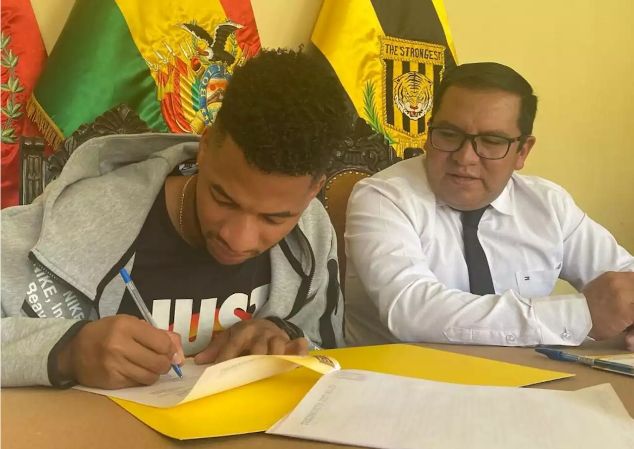 En Bolivia echan mano del talento colombiano: Carlos Robles, nuevo jugador de The Strongest - Pulzo