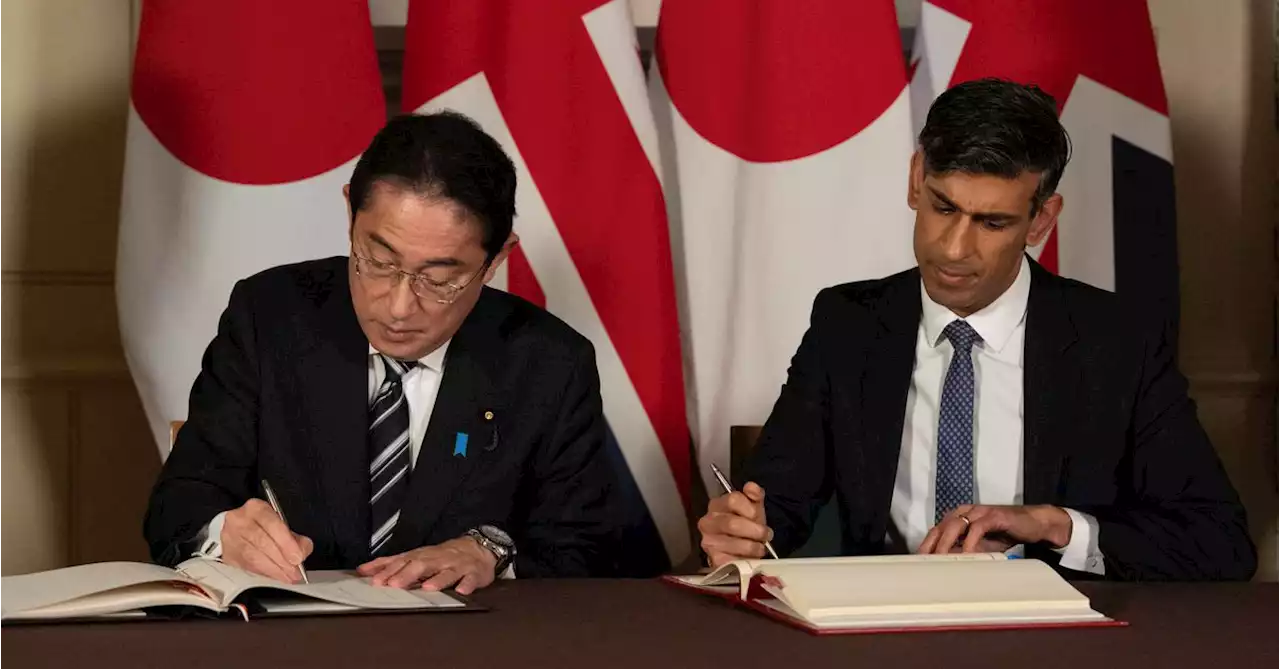 Britain, Japan sign defence pact during PM Kishida visit to London