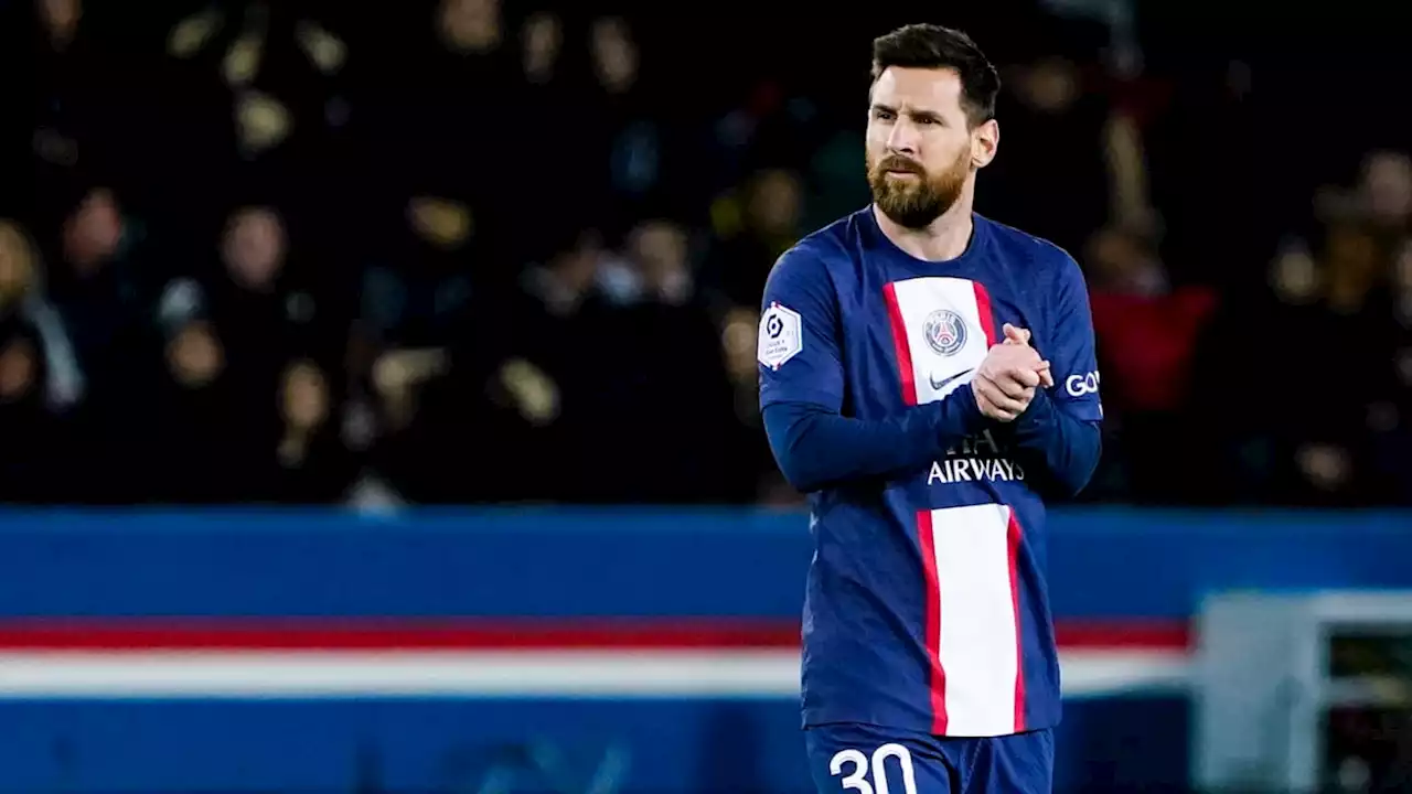 PSG-Angers: le bel accueil des supporters à Messi pour son retour au Parc des Princes