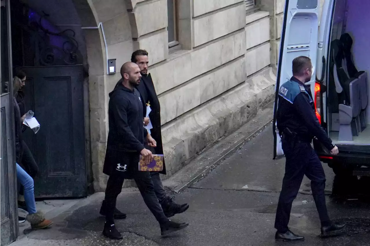 Judge Rejects Andrew Tate's Appeal of Arrest Period Extension
