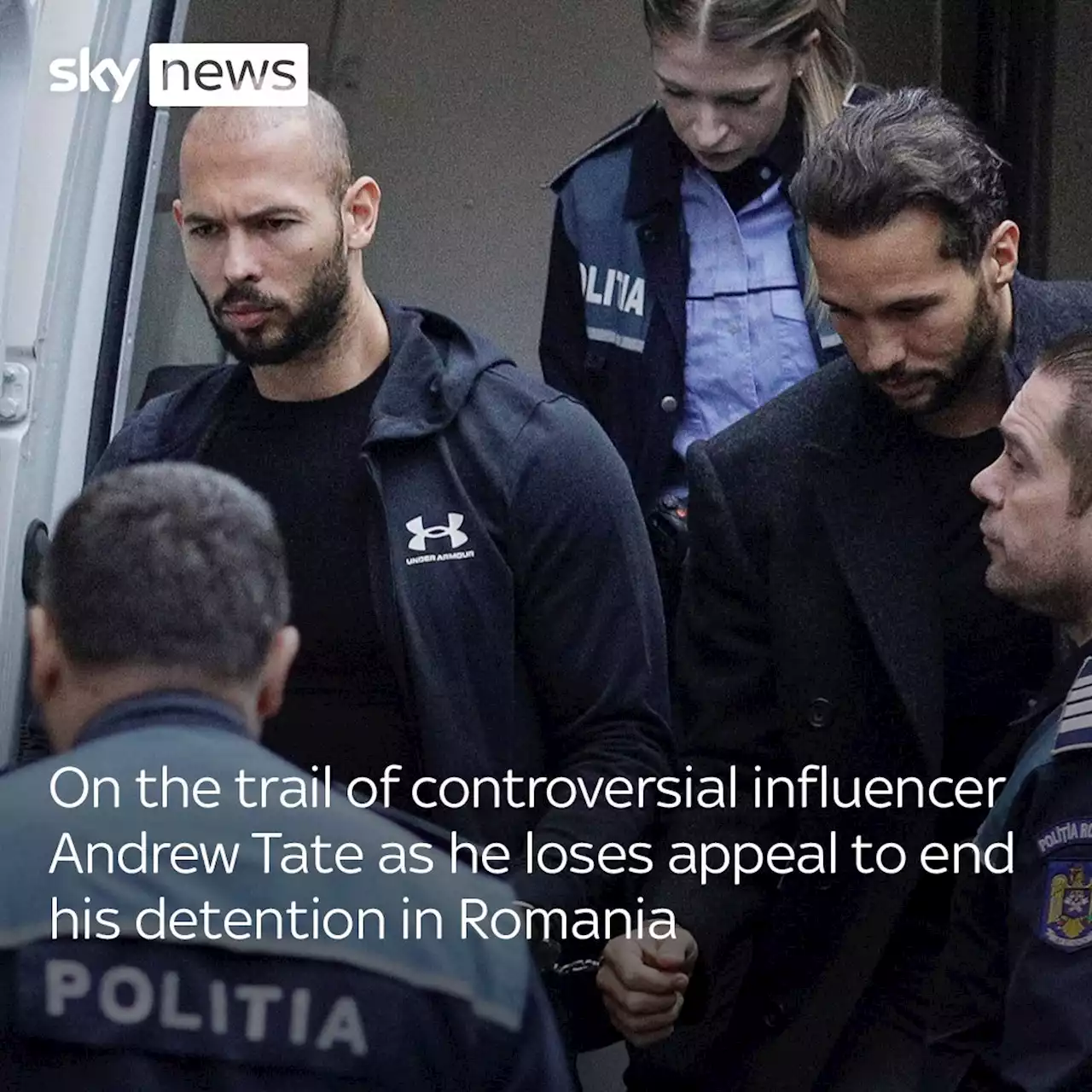 Expensive cars, a swimming pool and security guards - Andrew Tate's lavish Bucharest home may have to pay for his legal woes