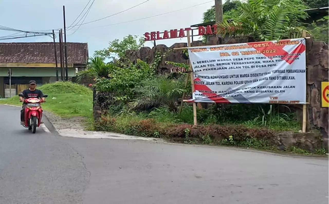 Eksekusi 13 Lahan Terdampak Tol Solo-Jogja di Pepe Ngawen Klaten Februari 2023