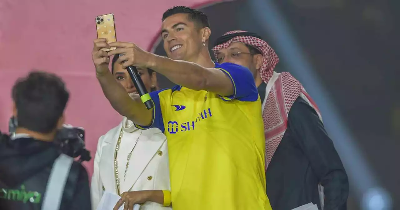 Dieses CR7-Foto geht viral! Cristiano Ronaldo lässt seine Kollegen staunen