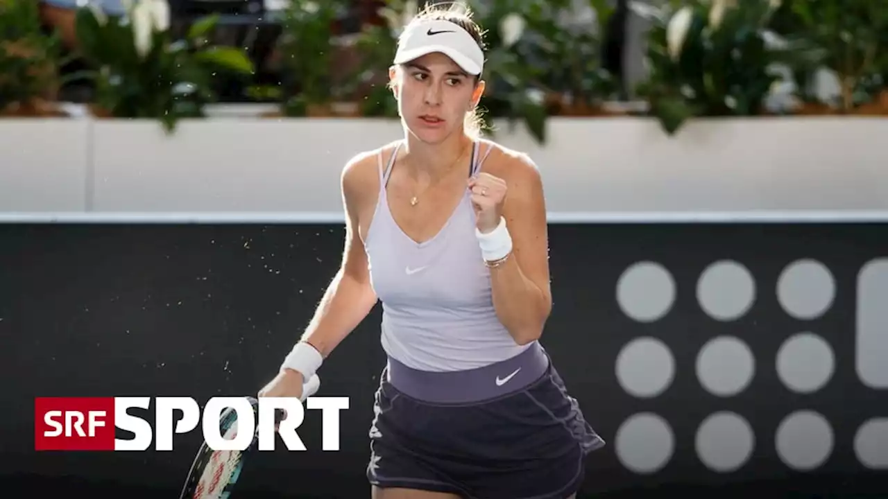 News aus dem Tennis - Bencic im Adelaide-Viertelfinal – Teichmann und Hüsler out