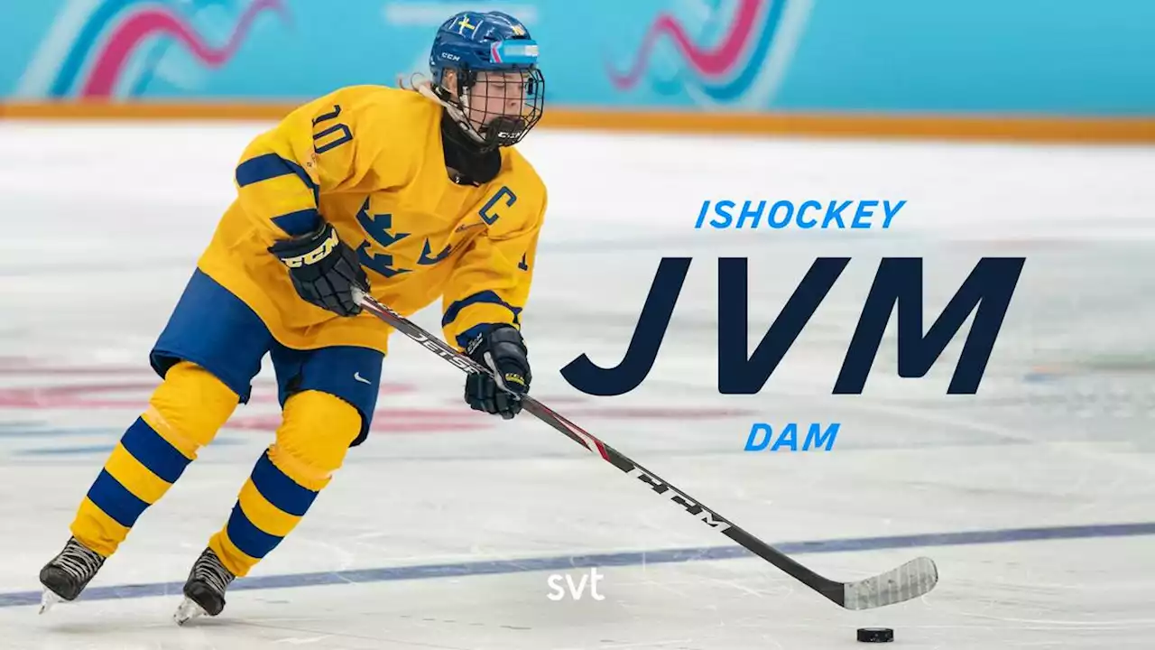 Ishockey: Ishockey junior-VM damer – Sverige möter Finland