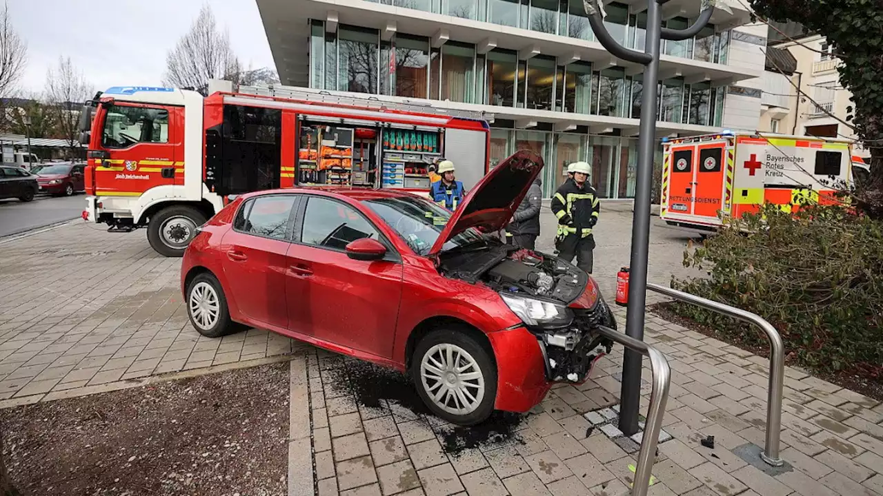 Bad Reichenhall: Ein Auto dreht durch