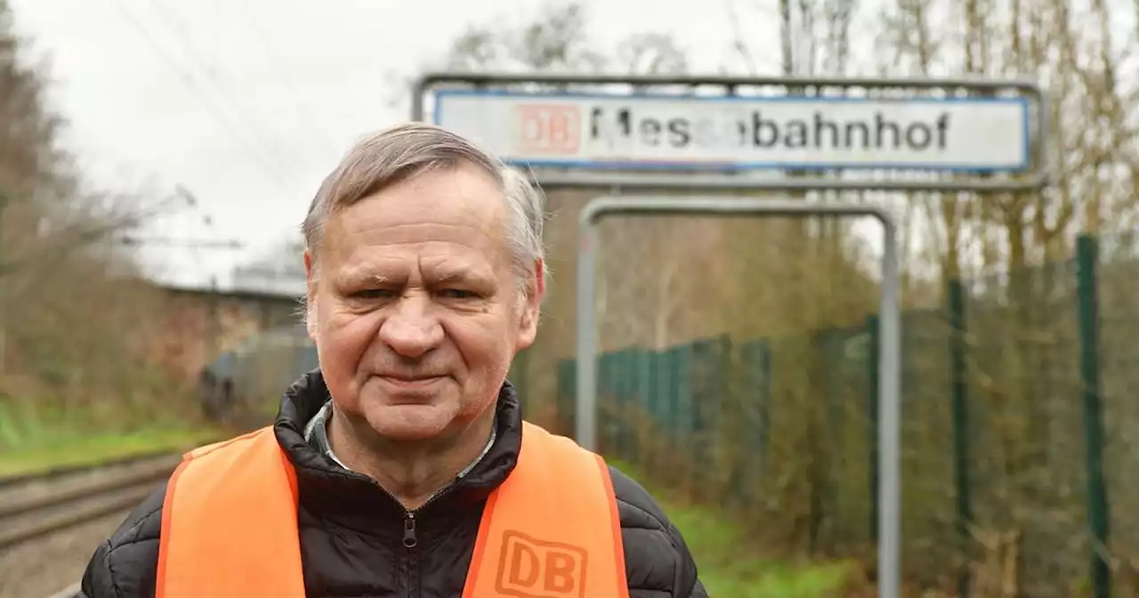 „Ein schlafendes Juwel“: Wieso ein Eisenbahn-Pensionär den stillgelegten Messe-Bahnhof in Saarbrücken pflegt