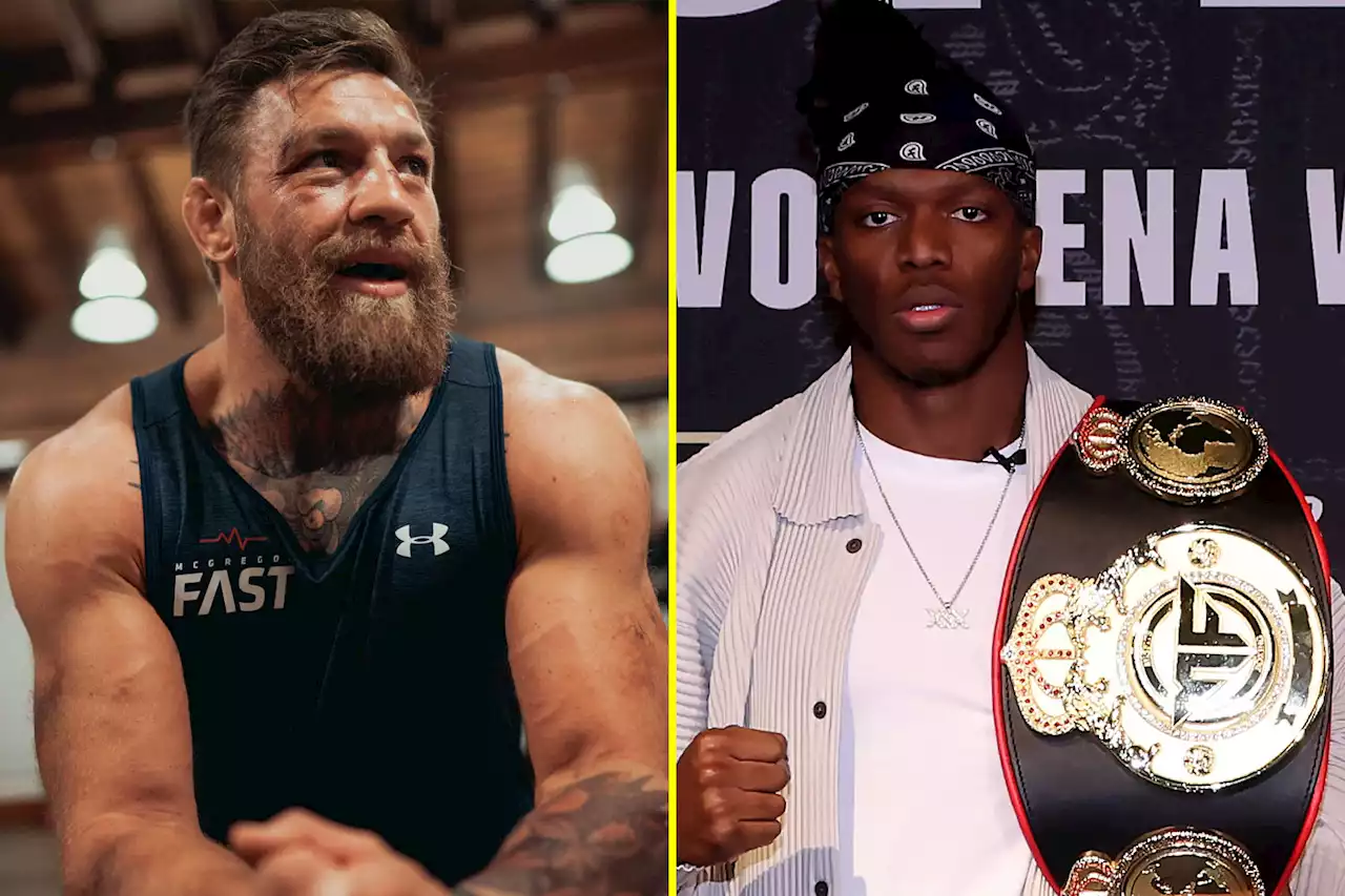 KSI wants to fight UFC legend McGregor after he 'flat-lines' Jake Paul in ring