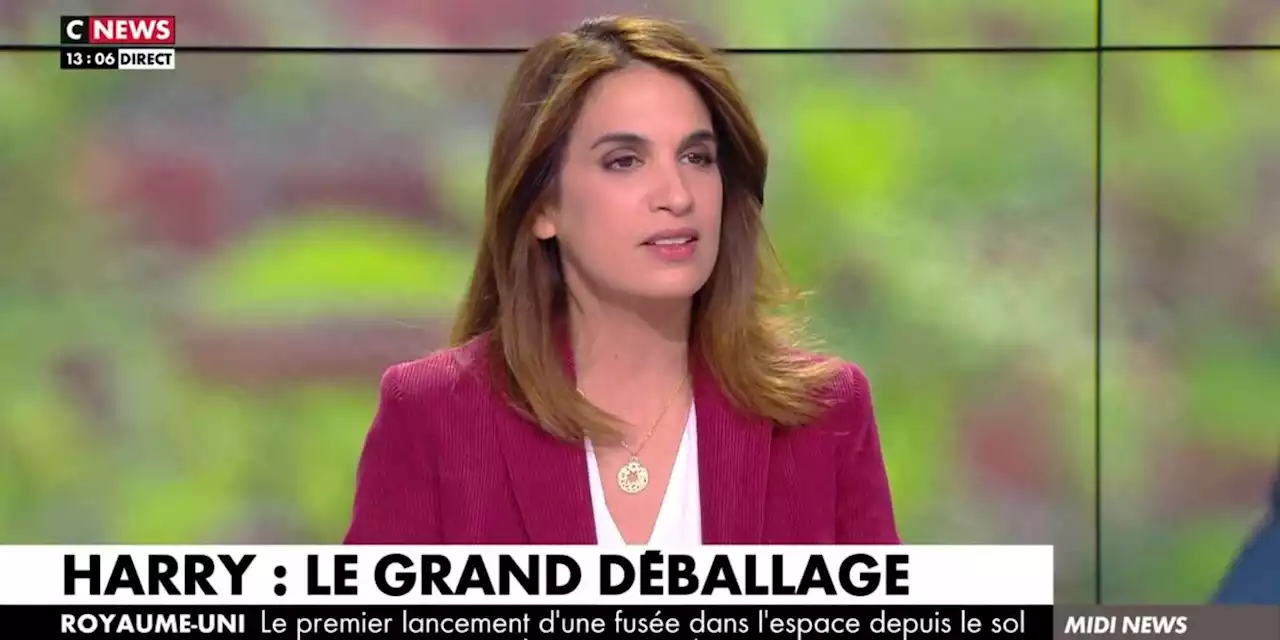 'Quand on perd sa mère...' : Sonia Mabrouk émue sur CNews en évoquant les mémoires du prince Harry (VIDEO)