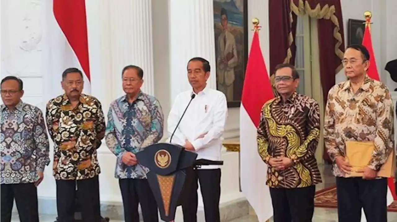 Jokowi Terima Laporan Kinerja Tim Non-Yudisial Penyelesaian Pelanggaran HAM Berat